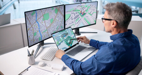 Mapping Properties With Computerized Survey And Valuation Plan