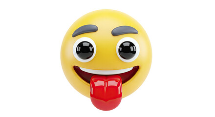Emoji with Tongue Sticking Out