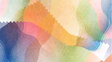 カラフル　和柄　抽象的　模様　背景