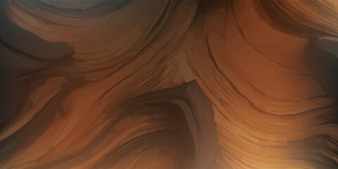 Abstract Swirling Earth Tones Background Texture.