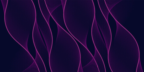 Premium background design with diagonal dark pink line pattern. abstract dark blue background. wavy lines background.