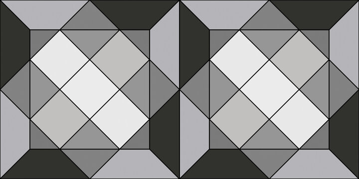 black and white pattern and wall decor punch
