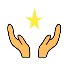 Obraz premium award cartoon design illustration on white background