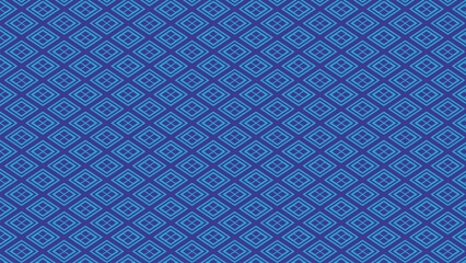 武田菱柄（ブルー）