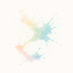 Fototapeta premium colorful paint splashes