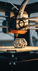 3D Printing a Geometric Shape with Precision.