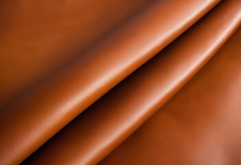 Fototapeta premium Quilted leather surface with wave pattern.