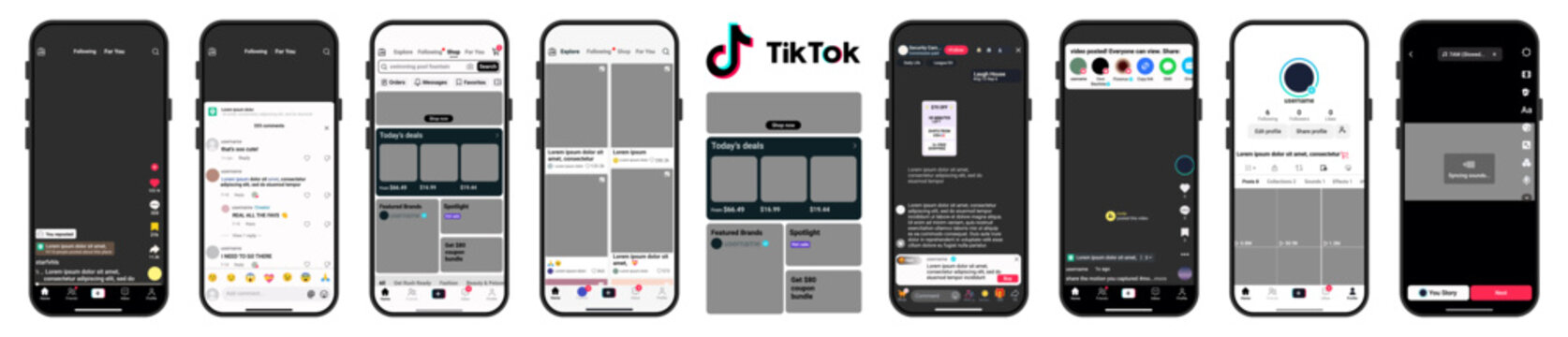 TikTok Mobile App Interface with Shop, Comments and Live Features on iPhone 17
Short Video Feed, Social Interaction and In App Shopping Experience