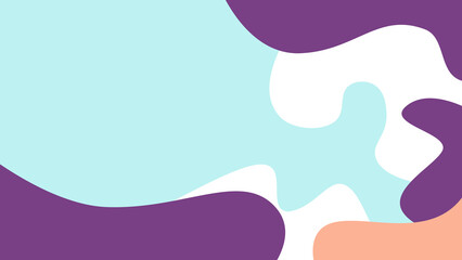 Abstract colorful shapes forming a dynamic illustration on a vibrant background from a close-up...