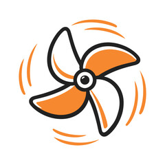 fan turbine vector © Pro