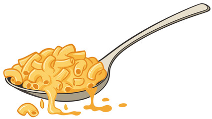 Spoonful of Macaroni and Cheese.