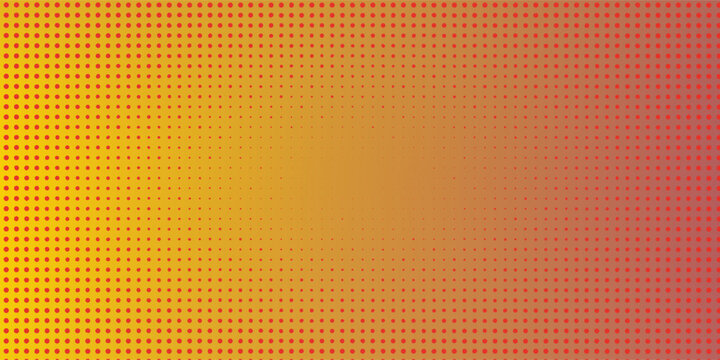 Retro pop art background with halftone dot pattern in bold , Luxury Gold-Purple