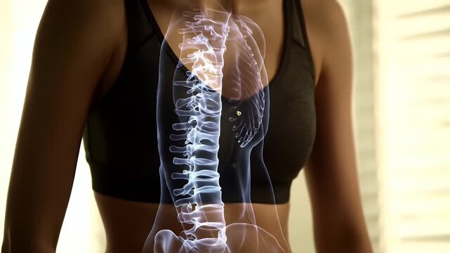 Woman Spine Health.