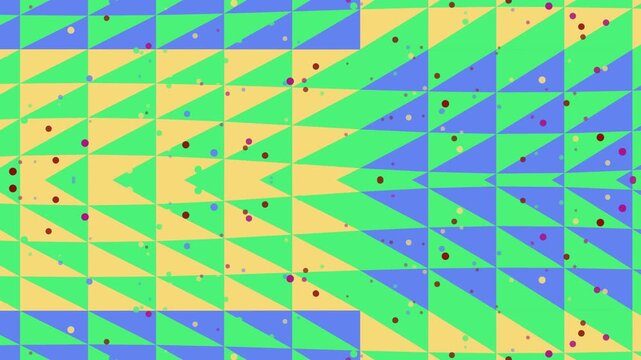 Geometric Pattern Backgrounds with Shapes.