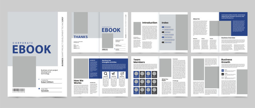 ebook design template