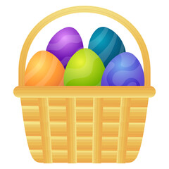 Easter Basket Illustration