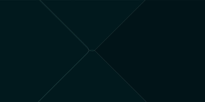 Dark green abstract background with gold lines and shadow. Geometric shape overlap layers. Transparent squares. Modern luxury rounded squares graphic pattern banner template design