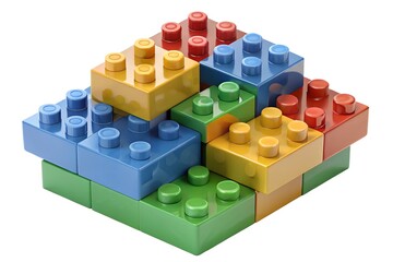 Naklejka premium toy building blocks