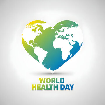 Global health awareness illustration