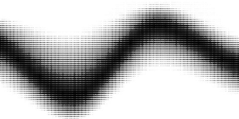 Fototapeta premium Background with monochrome dot texture. Polka dot pattern template. Background with black dots - stock vector dots basic background dots