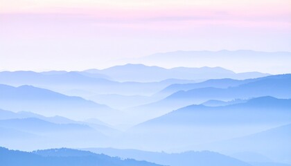 mountains and clouds
