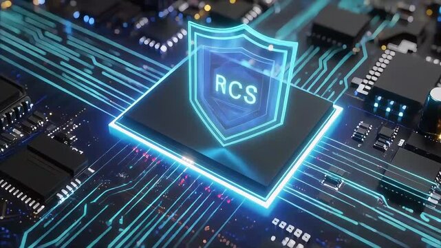 An AI-generated holographic nano CPU shield preventing toxic nano-scale particles represents intelligent defense and serves as a molecular-level filtration system.