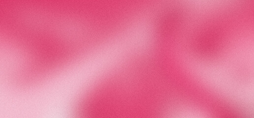 Vibrant pink gradient background with grainy texture, soft magenta abstract blur for creative design, aesthetic rose colored backdrop for social media and web banners © VEXLO