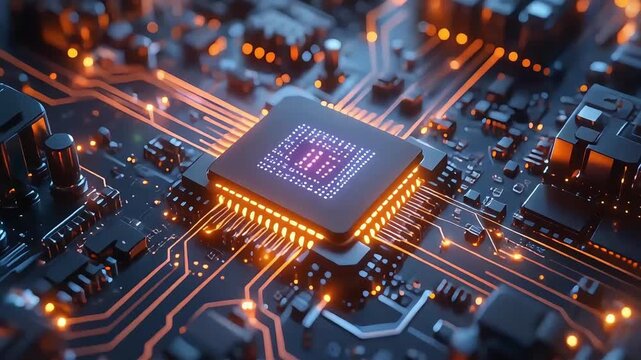 A nano-scale CPU activated by light that governs molecular behavior reflects intelligent photonic control and operates as a platform for accelerated biological logic.