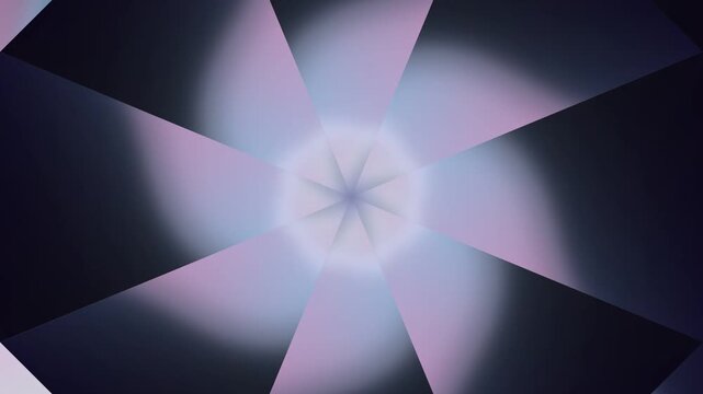 An artistic fractal illustration featuring a bright purple abstract background with light rays and a star burst pattern creates a colorful vector wallpaper design in dark space