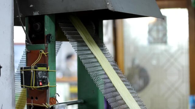 Cold noodle factory in Incheon, South Korea