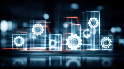 Fototapeta premium Sustainable productivity increases when output quality, efficiency discipline, utilization balance, and capacity planning support continuous improvement while maintaining operational consistency