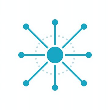 Parallel Processing Artificial Intelligence Icon