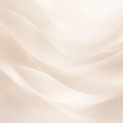 Obraz premium Elegant Ivory Satin Fabric Waves Luxury Soft Abstract Background 