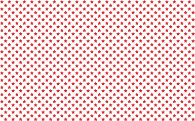 patriotic seamless pattern of solid red stars over white background suitable for festive celebration and wrapping