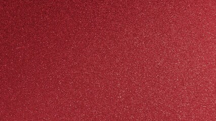 Fototapeta premium Sparkling red glitter shiny abstract texture background. Red shimmer surface with glowing sparkle particles. Luxury glitter glow backdrop.