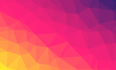 Abstract background polygon pattern low poly triangle shape. Vector multicolored gradient geometric abstract background of effect geometric triangles. Сrystalline structure, crystals, stained glass