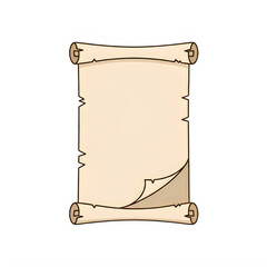 Antique parchment paper with decorative gold embellishments and corner flourishes