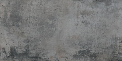 Obraz premium Dark grey concrete wall texture with weathered cement surface includes natural imperfections, cracks, and dark atmospheric stains for urban-style designs, architectural mockups.