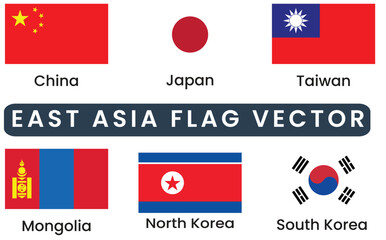 East asia flag vector illustrationEast asia flag vector illustration © owngraphic1
