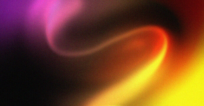 Vibrant abstract neon gradient swirl background banner design
