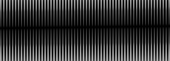 Obraz premium Effect grey degrade with gradient concept patern and simple geometric white. Gradated bar stripe with retro thin modern and bg black straight. Line linear effect with fade thick gradient