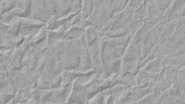 Grunge gray paper texture background stop motion loops. Surface with creases and fold lines graphic element.