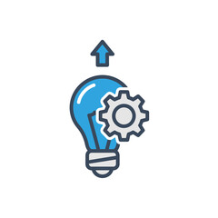 Idea Optimization and Development Process Icon