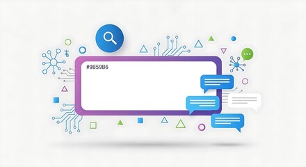 Digital Communication Search and Data Interface
