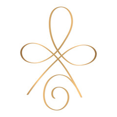 Keltisches Symbol f&uuml;r St&auml;rke und Kraft &ndash; Mystisches keltisches Knotenzeichen als spirituelles Emblem