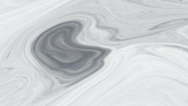 Swirling grey and white marble pattern with fluid dynamic appearance texture