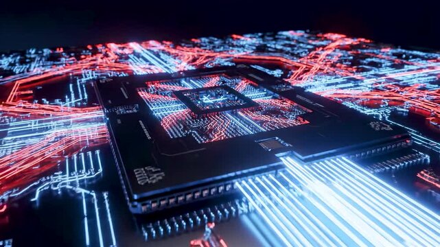 Photonic Computing Optical Chip Using Laser Light Pulses in Silicon Waveguides for Ultra Fast Data Processing