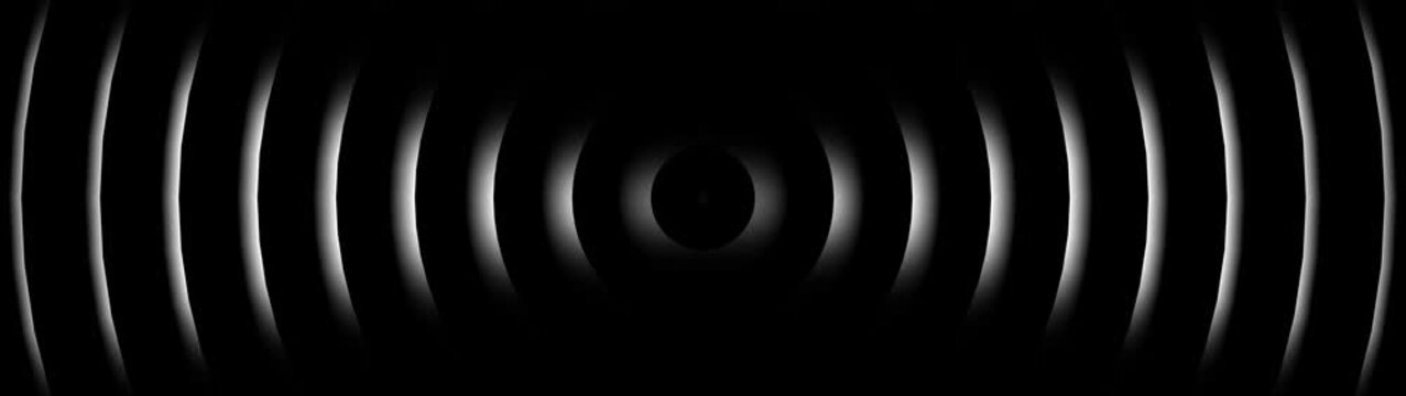 Radio waves waves background. network tower produced radio wave concept. Radio Waves in Circle Form, Radio wave signal animated background. Motion graphics of signal identification area
