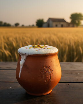 Refreshing Bhang Thandai Lassi for Holi Rangpanchami Celebration