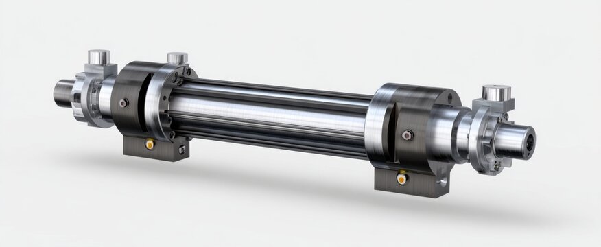 Robust industrial ejector device designed for efficient fluid and gas extraction in mechanical systems.